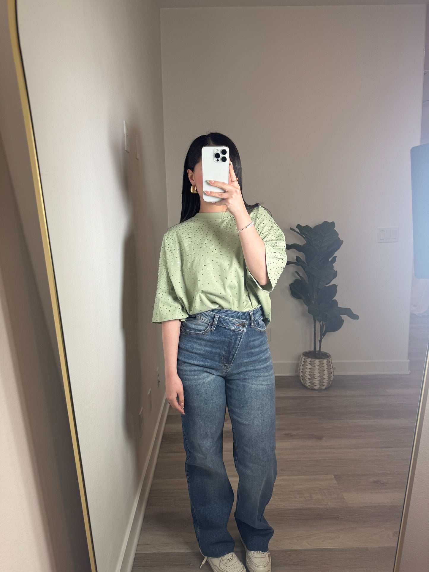 Rhinestone top