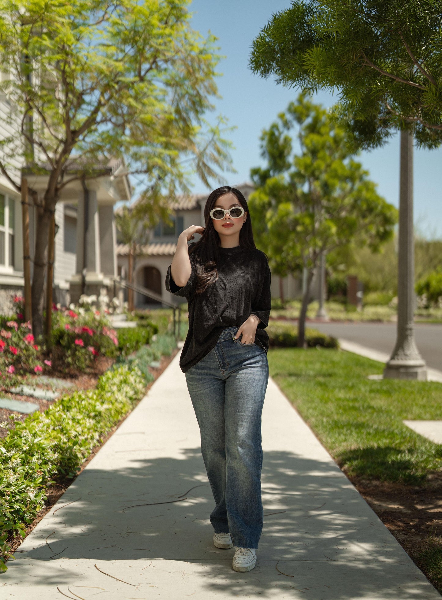 mabel Rhinestone top